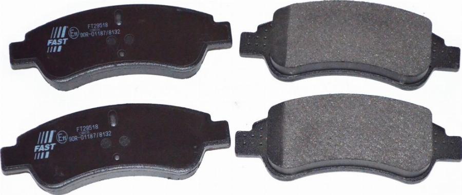 Fast FT29518 - Set placute frana,frana disc aaoparts.ro
