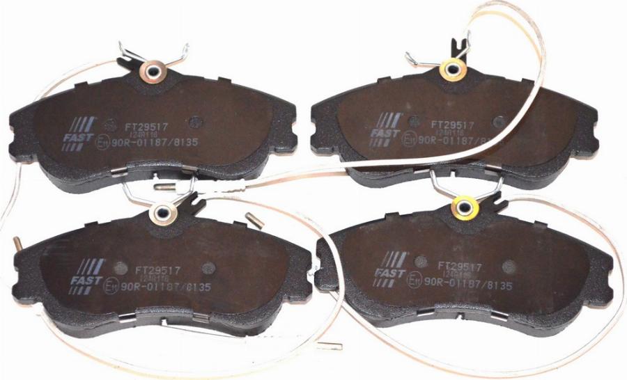 Fast FT29517 - Set placute frana,frana disc aaoparts.ro
