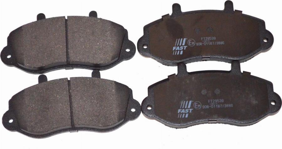 Fast FT29539 - Set placute frana,frana disc aaoparts.ro