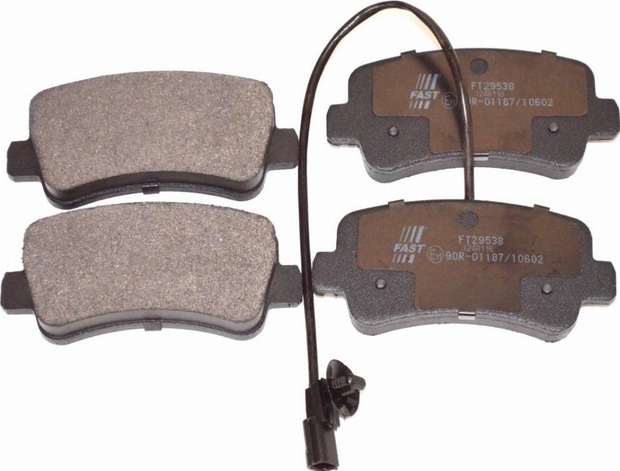 Fast FT29538 - Set placute frana,frana disc aaoparts.ro