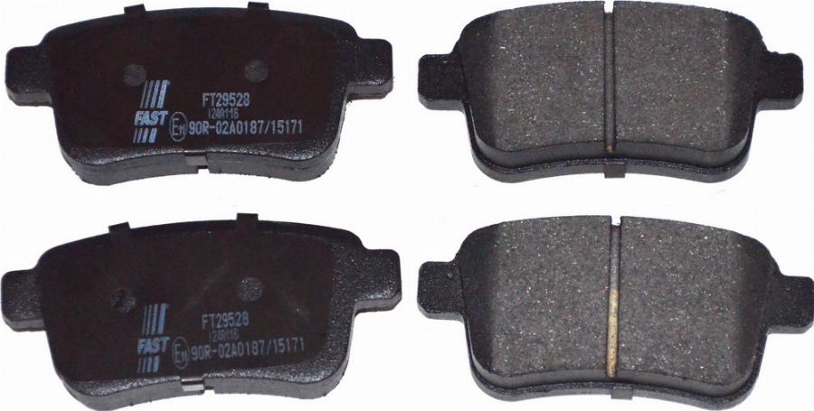 Fast FT29528 - Set placute frana,frana disc aaoparts.ro