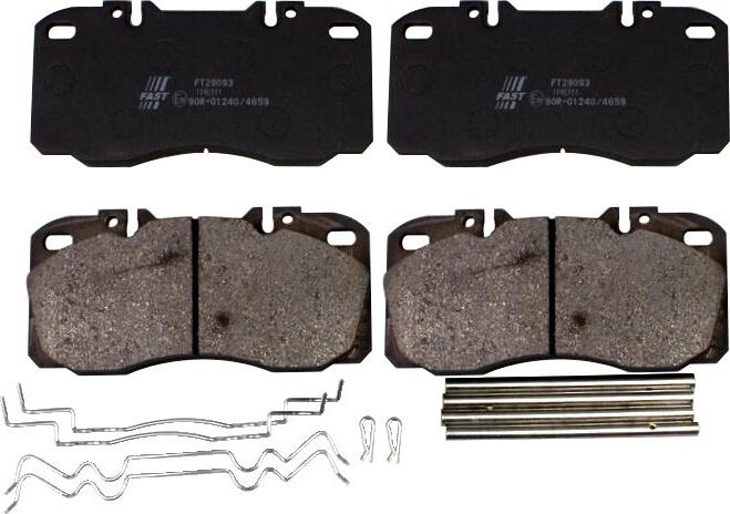 Fast FT29093 - Set placute frana,frana disc aaoparts.ro