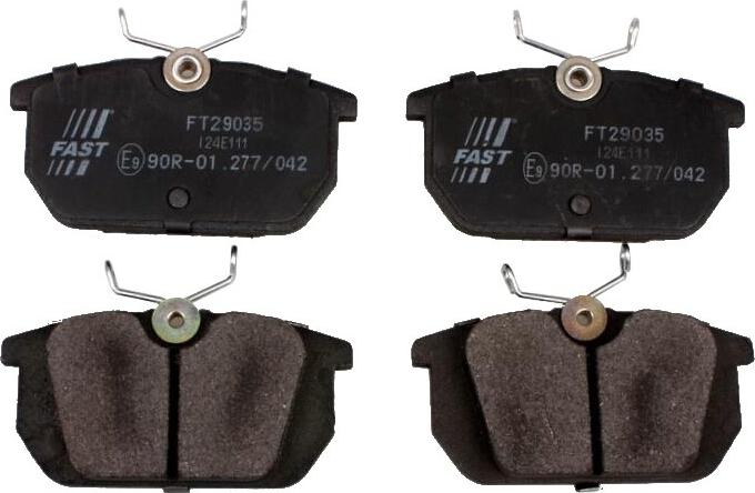 Fast FT29035 - Set placute frana,frana disc aaoparts.ro