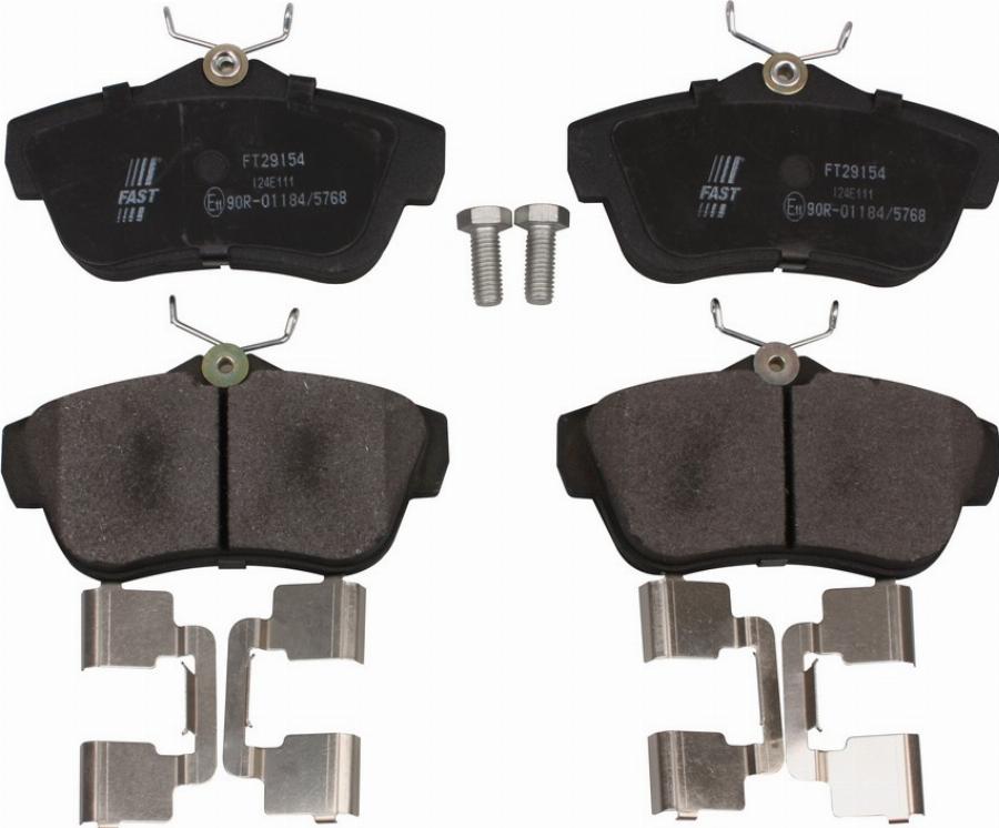 Fast FT29154 - Set placute frana,frana disc aaoparts.ro