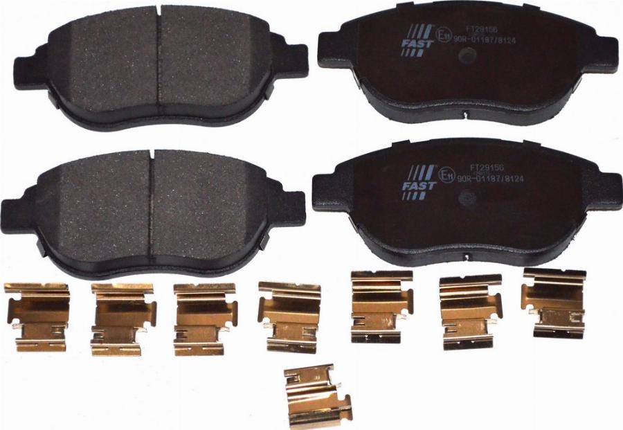 Fast FT29156 - Set placute frana,frana disc aaoparts.ro