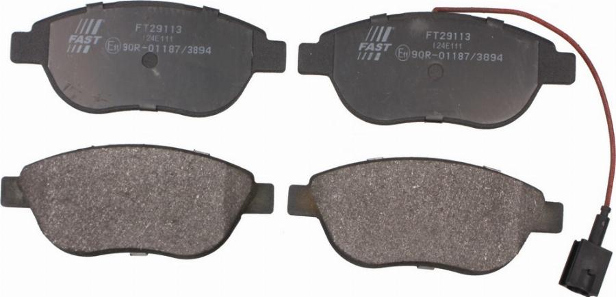 Fast FT29113 - Set placute frana,frana disc aaoparts.ro