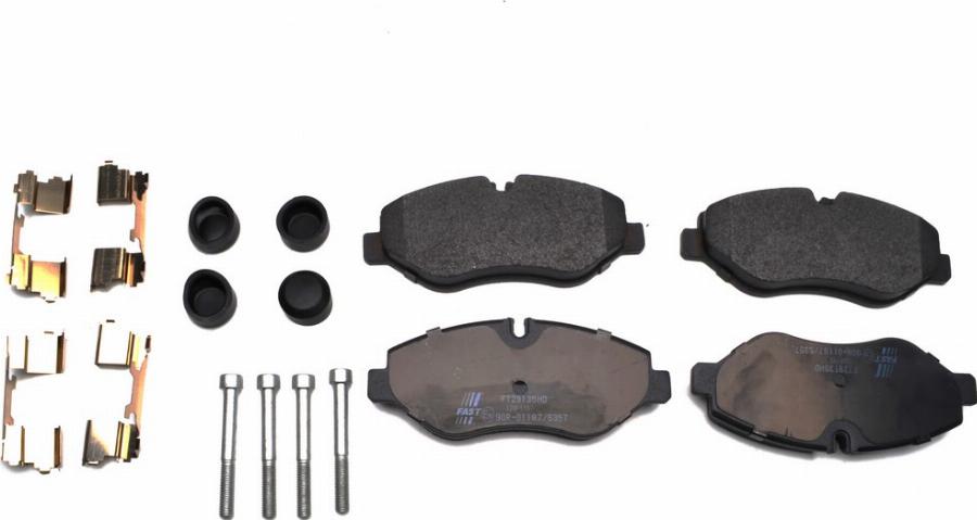 Fast FT29135HD - Set placute frana,frana disc aaoparts.ro