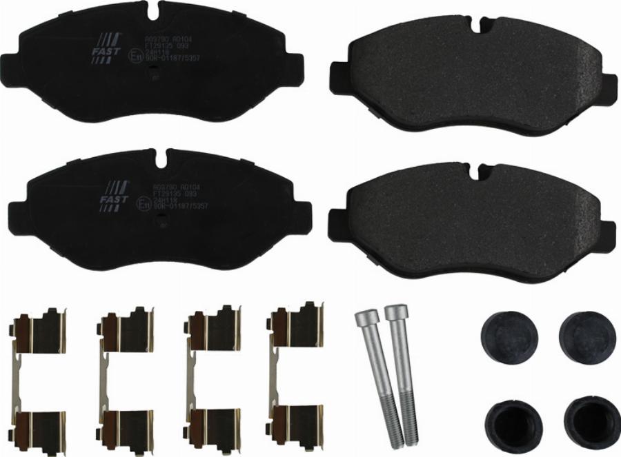Fast FT29135 - Set placute frana,frana disc aaoparts.ro