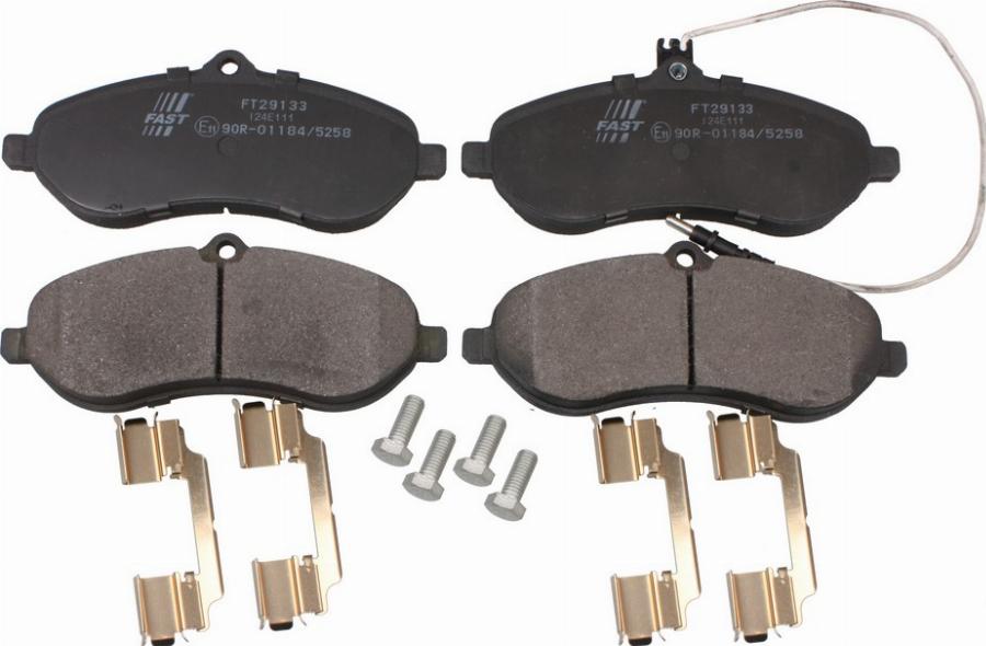 Fast FT29133 - Set placute frana,frana disc aaoparts.ro