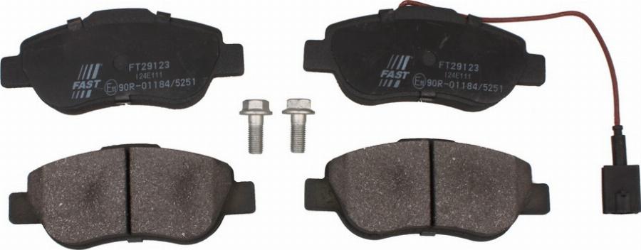 Fast FT29123 - Set placute frana,frana disc aaoparts.ro