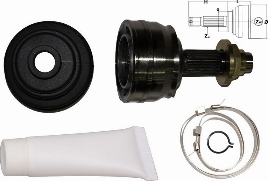 Fast FT25004K - Set articulatie, planetara aaoparts.ro