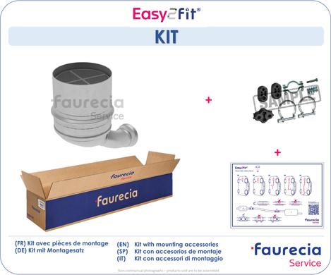 Faurecia FS45403S - Filtru funingine / particule, sist.de esapament aaoparts.ro