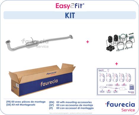 Faurecia FS67060K - Catalizator aaoparts.ro