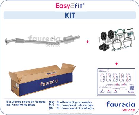 Faurecia FS80692K - Catalizator aaoparts.ro