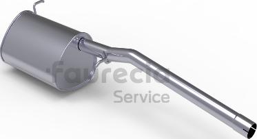 Faurecia FS80803 - Toba esapament finala aaoparts.ro