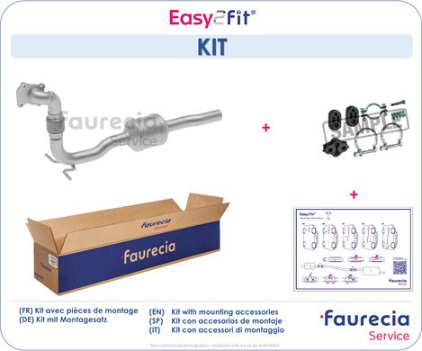 Faurecia FS80392K - Catalizator aaoparts.ro