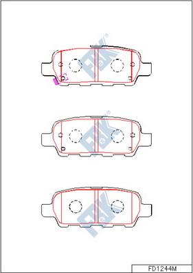 Jurid 572501JA-D - Set placute frana,frana disc aaoparts.ro