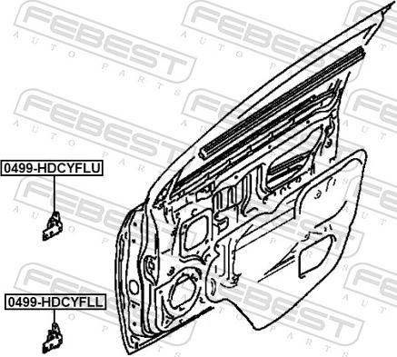 Febest 0499-HDCYFLL - Balama usa aaoparts.ro