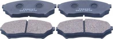 Febest 0401-H77F - Set placute frana,frana disc aaoparts.ro