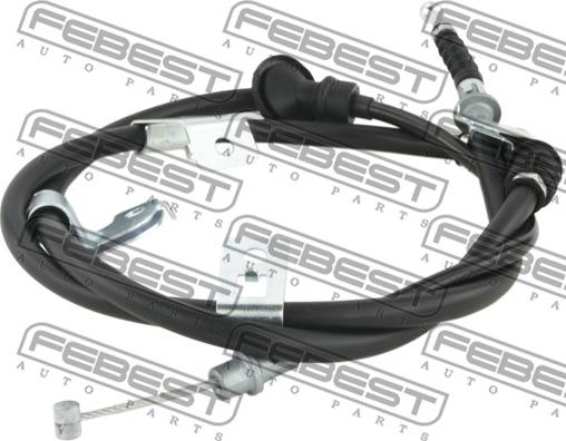 Febest 04100-GF2WDRH - Cablu, frana de parcare aaoparts.ro