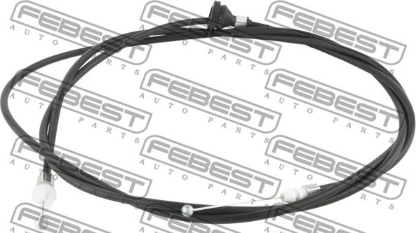 Febest 04101-CW - Cablu, capota motor aaoparts.ro