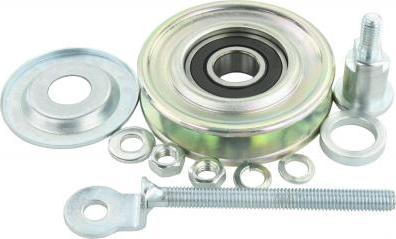 Febest 0487-P15W - Rola ghidare / conducere, curea transmisie aaoparts.ro