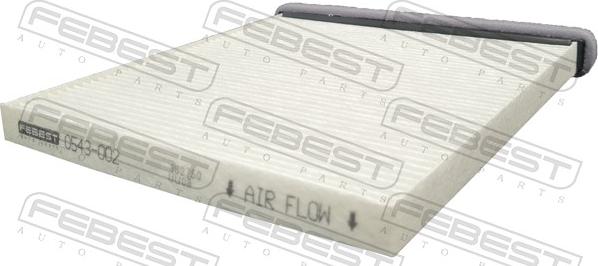 Febest 0543-002 - Filtru, aer habitaclu aaoparts.ro