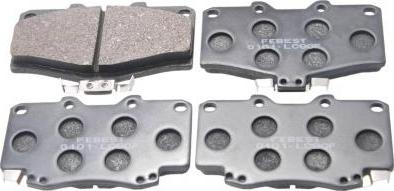 Febest 0101-LC90F - Set placute frana,frana disc aaoparts.ro