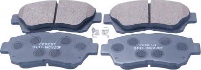 Febest 0101-MCV20F - Set placute frana,frana disc aaoparts.ro