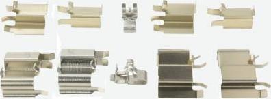 Febest 0103-ACA2F - Set accesorii, placute frana aaoparts.ro