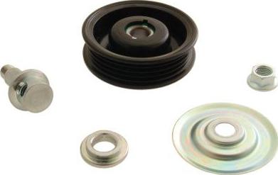 Febest 0187-HDJ100 - Rola ghidare / conducere, curea transmisie aaoparts.ro