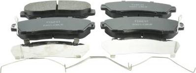 Febest 0301-CRVF - Set placute frana,frana disc aaoparts.ro