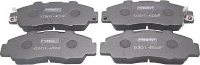 Febest 0301-RD9F - Set placute frana,frana disc aaoparts.ro