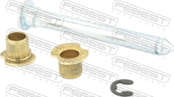 Febest 0299-HDR001-KIT - Set montaj, usa aaoparts.ro