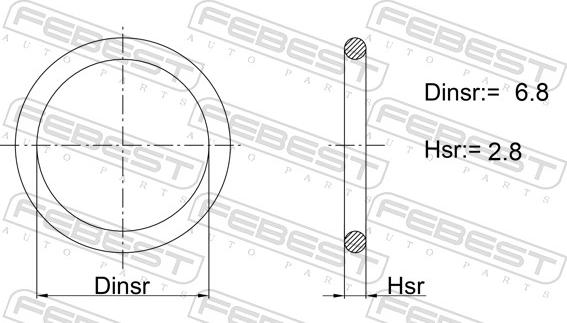 Febest 02400-023 - Opritor,injectie aaoparts.ro