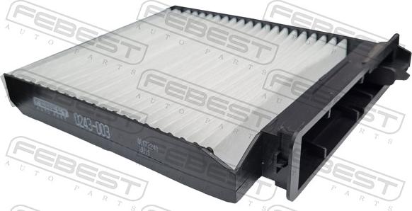 Febest 0243-003 - Filtru, aer habitaclu aaoparts.ro