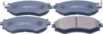 Febest 0201-P11F - Set placute frana,frana disc aaoparts.ro