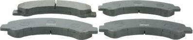 Febest 0201-W41F - Set placute frana,frana disc aaoparts.ro