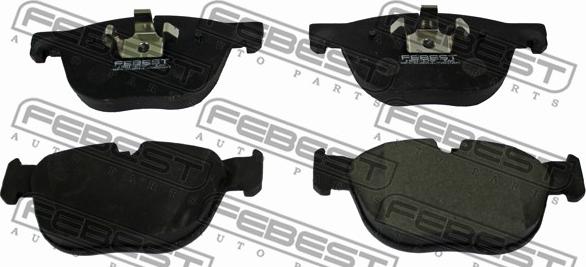 Febest 1901-E70F - Set placute frana,frana disc aaoparts.ro