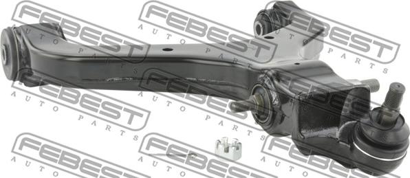 Febest 1424-ACTBJFLR - Brat, suspensie roata aaoparts.ro