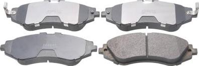 Febest 1001-J150F - Set placute frana,frana disc aaoparts.ro