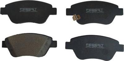 Febest 1801-CORDF - Set placute frana,frana disc aaoparts.ro