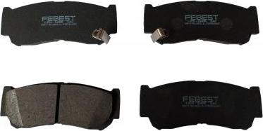 Febest 1201-SANR - Set placute frana,frana disc aaoparts.ro