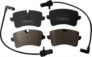 Febest 1701-C7R - Set placute frana,frana disc aaoparts.ro