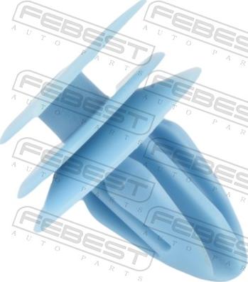 Febest 88570-005 - Clips, acoperire decorativa si protectie aaoparts.ro