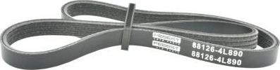Febest 88126-4L890 - Curea transmisie cu caneluri aaoparts.ro