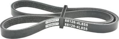 Febest 88126-4L855 - Curea transmisie cu caneluri aaoparts.ro