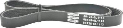 Febest 88128-6L1113 - Curea transmisie cu caneluri aaoparts.ro