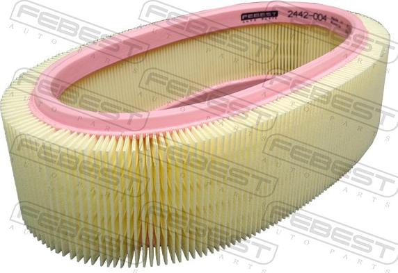 Febest 2442-004 - Filtru aer aaoparts.ro