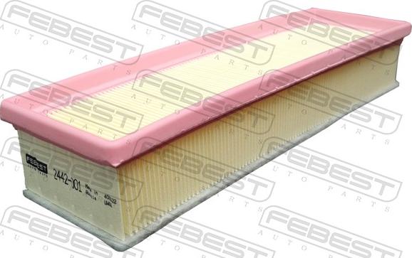 Febest 2442-001 - Filtru aer aaoparts.ro